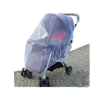 

Mosquito Net Increase Size Encryption Baby Stroller Mosquito Net Baby Carriage High Quality Useful Multi-color Mosquito Net