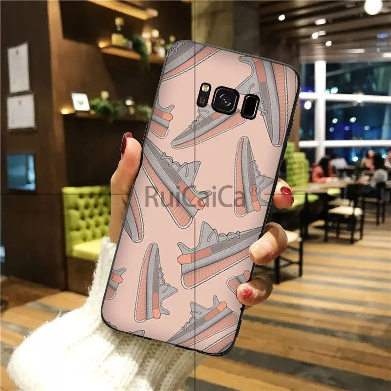 Ruicaica роскошные кроссовки Kanye Omari West BOOST 350 V2 Сверхтонкий чехол для телефона чехол для Galaxy S5 s6 edge s7 edge s8 plus s9 plus