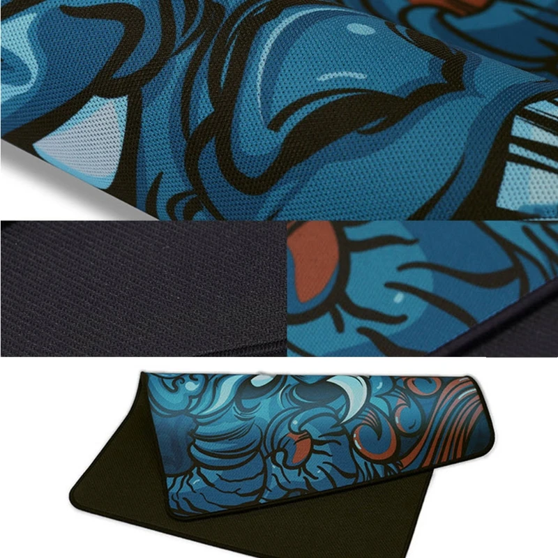 Original Esports Tiger Gaming Eba Suave Flexível Mouse Pad Mousepad para Gamer 480x400x4 mm - Imagem 4