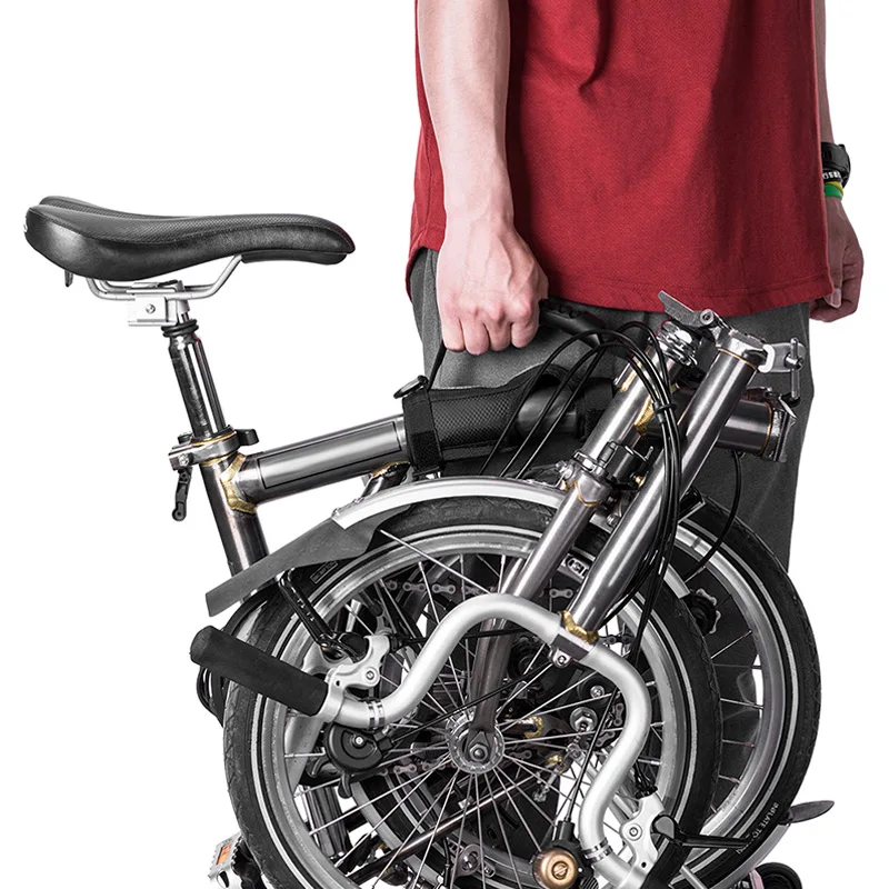 Folding Cycling Bike Frame Carry Strap Bicycle Carrier Handle Hand Grips Accessories ENA88 | Спорт и развлечения