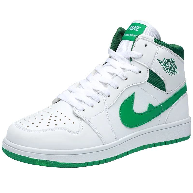 nuevos zapatos de baloncesto para Hombre, Zapatillas deportivas, amarillas, transpirables, para Hombre, botas de bal - Цвет: Армейский зеленый