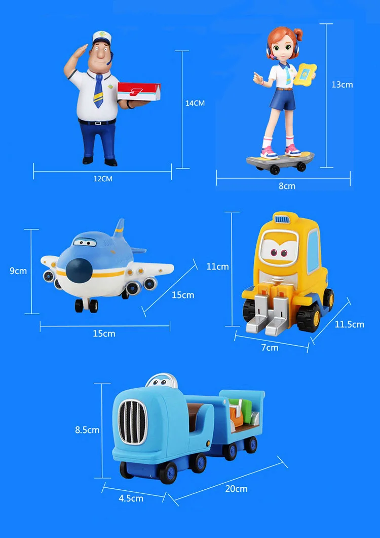 Big!!! Super Wings Deformation Airplane Robot Action Figures Super Wing Transformation toys for children gift Brinquedos