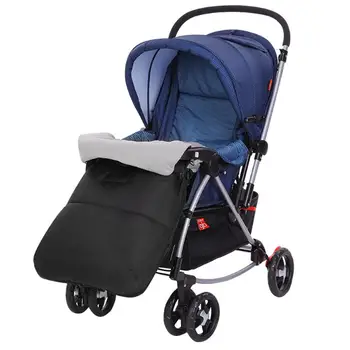 

Baby Stroller Footmuff Windproof Down Cotton Warm Keeping Thicken Sleeping Bag For Winter Suit For 0- 4 Years Old Children