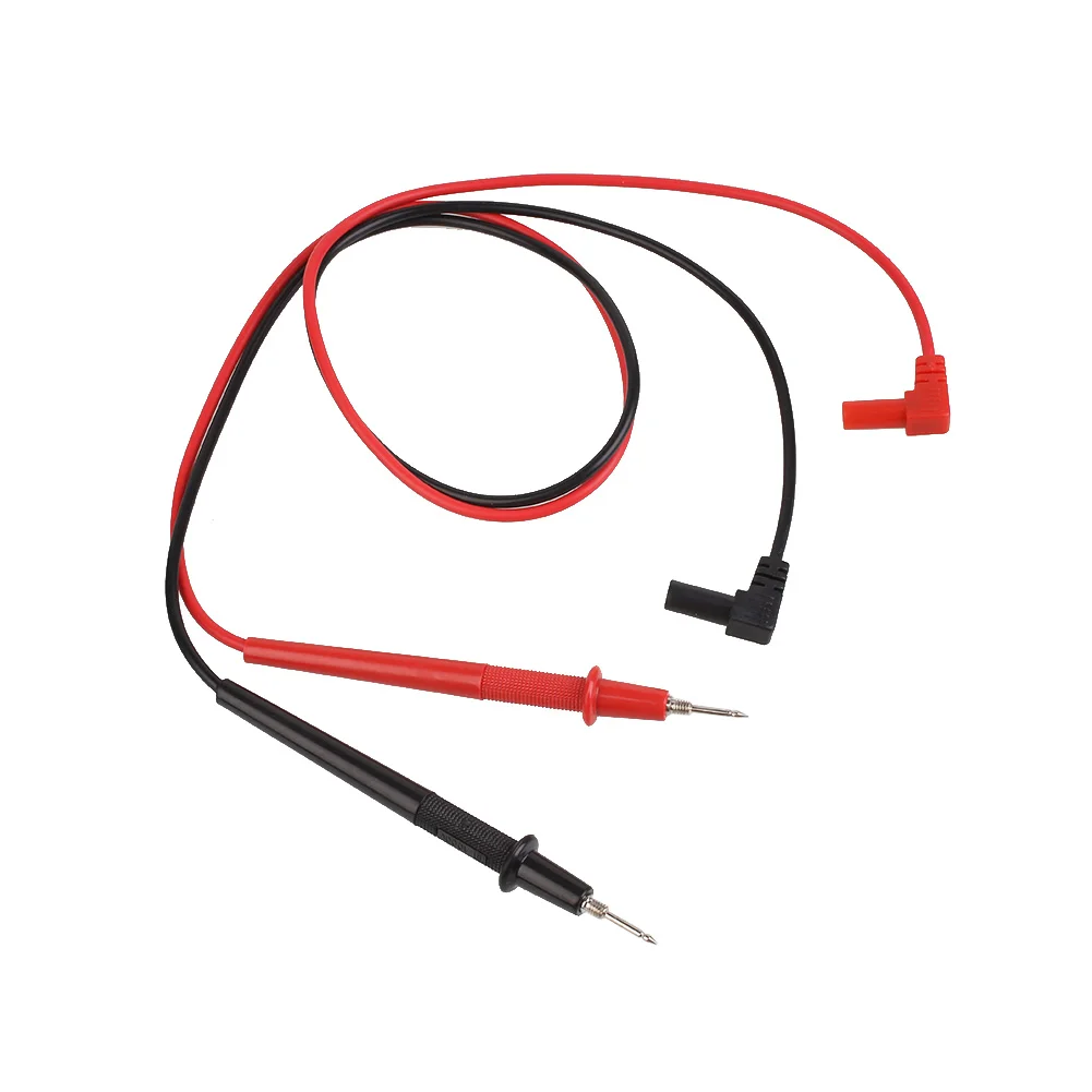 

Silicone Red Positive Digital Tester Multimeter Cable Black+Red 1000V 20A Test Leads Wire Probe Piercing