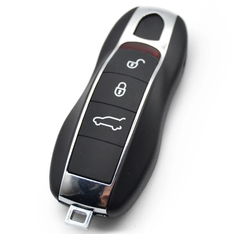 PO0050 Smart keyless go 3 кнопки 315/433/434 МГц одна кнопка запуска дистанционного ключа для Porsche Panamera Macan Cayman