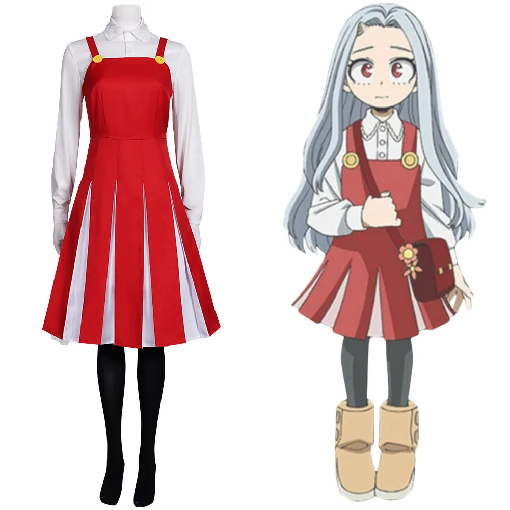 Аниме Boku no My Hero Academia Eri косплей костюм для девочек Женский наряд на Хэллоуин