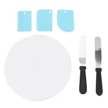 Домашнее украшение торта вращающаяся подставка для торта набор кондитерских инструментов набор кухонной посуды для торта