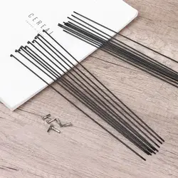 10PCS Multisizes Stainless Steel Bicycle Spokes With Nipples MTB Bicycles Spokes Wires Bike Repair Replacement Tool