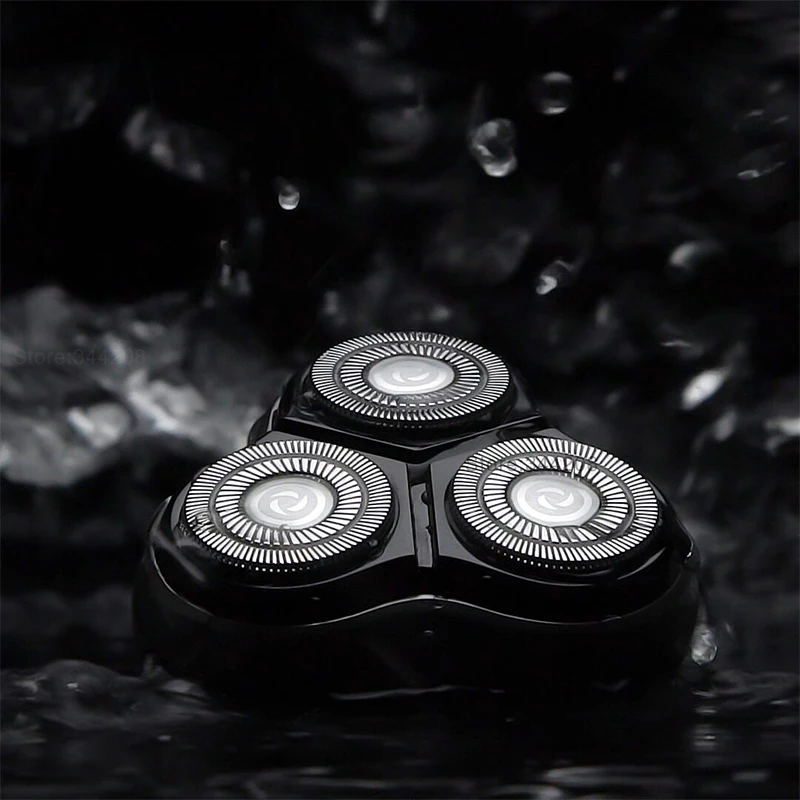 XIAOMI MIJIA Enchen BlackStone электрическая бритва 3D режущая головка портативная мини бритва умный триммер для бороды с низким уровнем шума