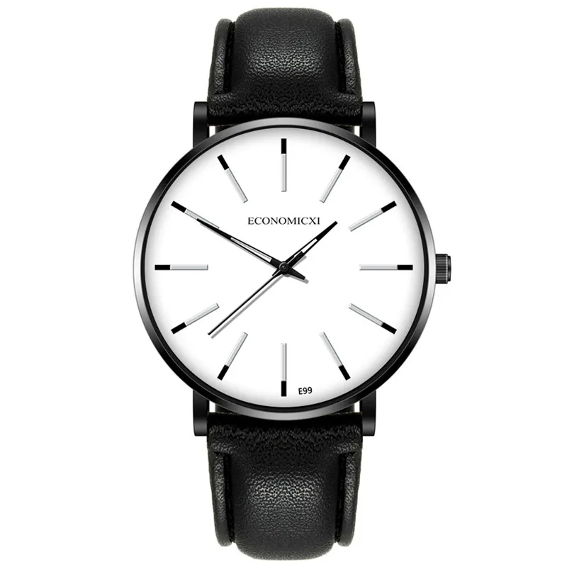 Casual Men's Watch Blue Pointer Multi-Color Alloy Mesh Minimalist Luxury Slim Male Business Temperament Wrist Watch reloj hombre - Цвет: 11