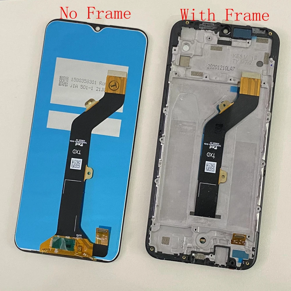 

For Tecno Spark 6 go lcd spark go 2020 Display with Touch Screen+Frame for Tecno KE5 KE5J LCD Pantalla lcd