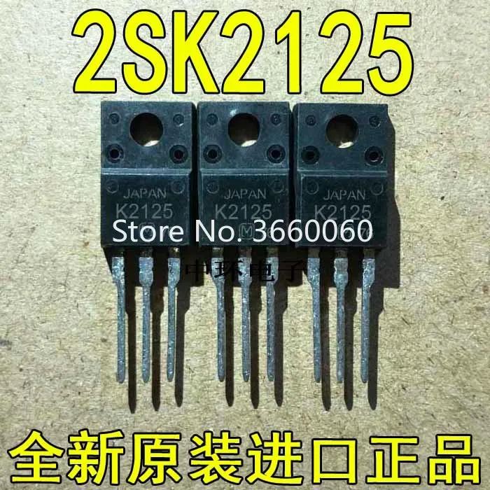 10 шт./лот K2125 2SK2125 TO-220F полевого транзистора 2.5A500V