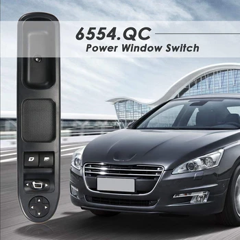 

Electric Power Master Window Lifter Control Switch Panel 6554.QC for Peugeot 207 Citroen C3 Picasso 2007-2014 6554QC Parts Z073
