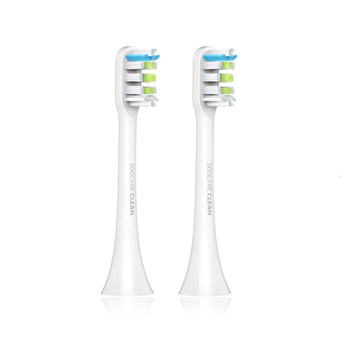 Xiaomi Soocare X3 2 шт SOOCAS сменная электрическая зубная щетка головка для SOOCAS/Xiaomi Mijia SOOCARE X3 головка щетки горячая распродажа
