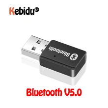 USB адаптер Bluetooth 5,0+ EDR AD2P передатчик беспроводной стерео аудио музыкальный адаптер Черный для Windows 7/8/10/XP Linux компьютера ПК