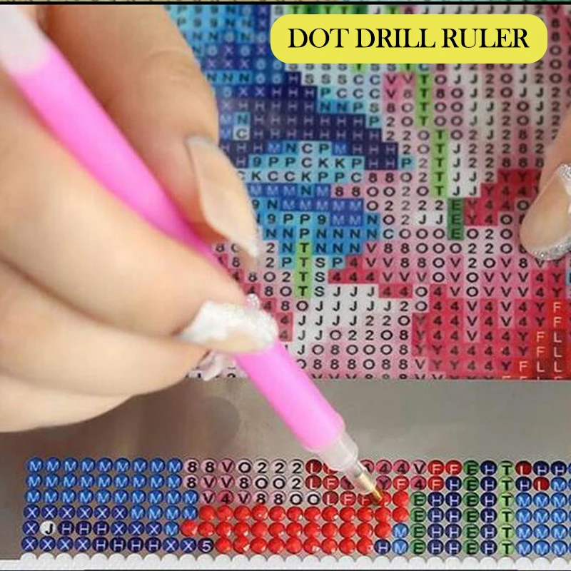 Stainless Steel Ruler with 304 Blank Grids Must Have for Diamond Painting Round Full Drill & Part 5D Kit | Дом и сад