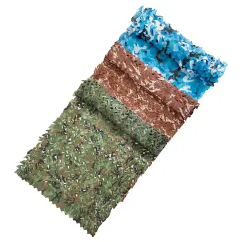

2x3m 2x5m 4x6m Hunting Military Camouflage Nets Woodland Army Camo Netting Camping Sun ShelterTent Shade Sun Shelte Outdoor