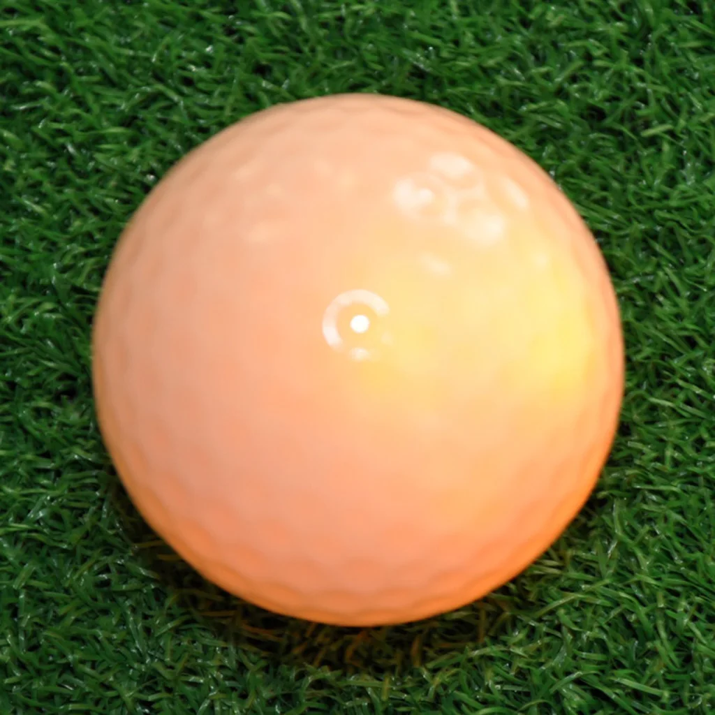 Synthetic Rubber Golf LED Luminous Ball Often Bright Ball Suitable For Night Use Multi-color Optional Wholesale