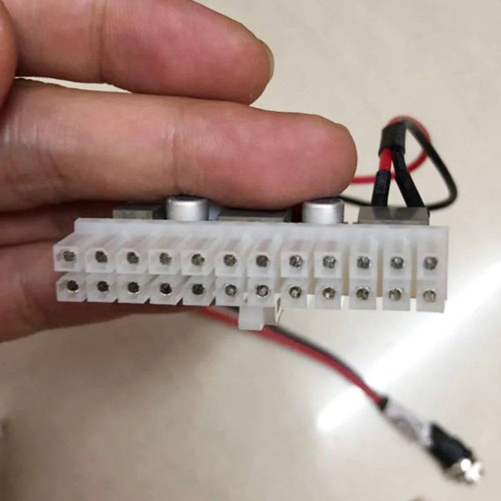 Мощность модуль питания встроенный аксессуары мини DC ATX 24Pin 12V 180W Прочный