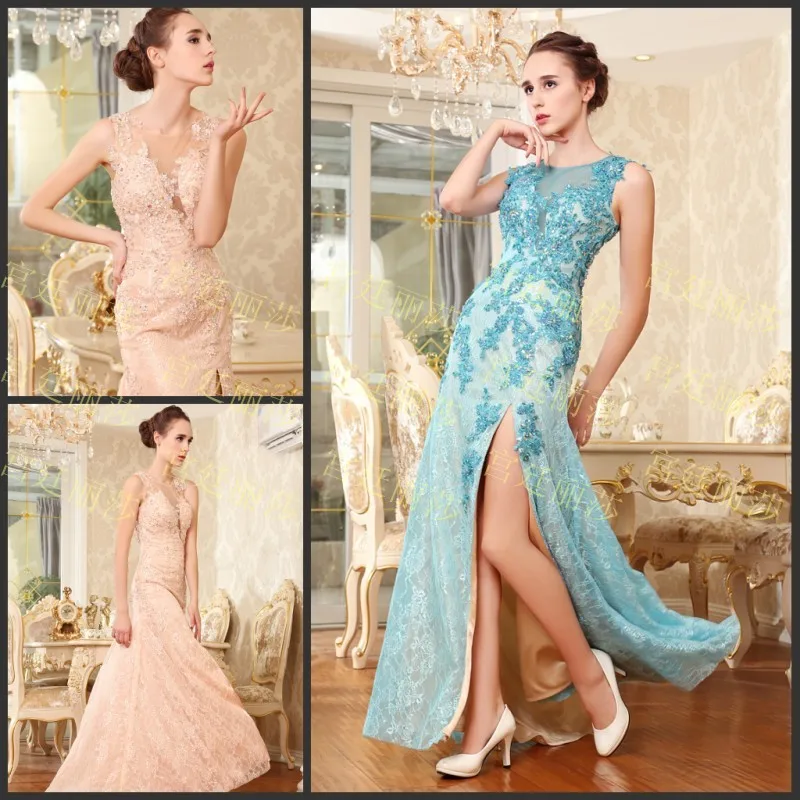 Макси, роскошное, кристаллическое, lvestidos, официальное, кружевное, расшитое бисером, красное, синее, длинное, сексуальное, вечернее платье, вечерние, выпускные платья