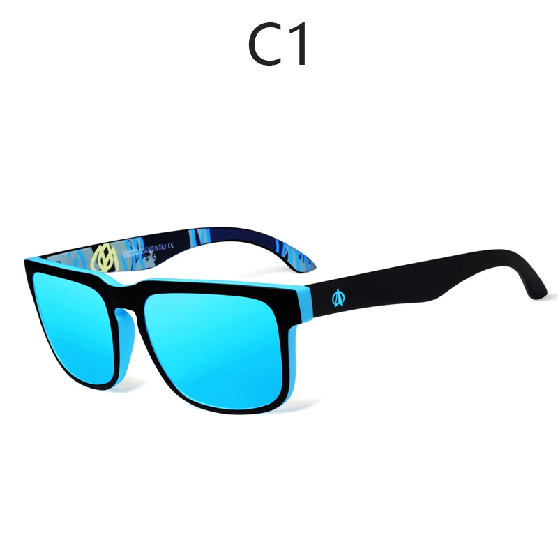 VIAHDA новые и крутые поляризованные солнцезащитные очки модели цветных солнцезащитных очков брендовые дизайнерские солнцезащитные очки с коробкой - Цвет линз: C1