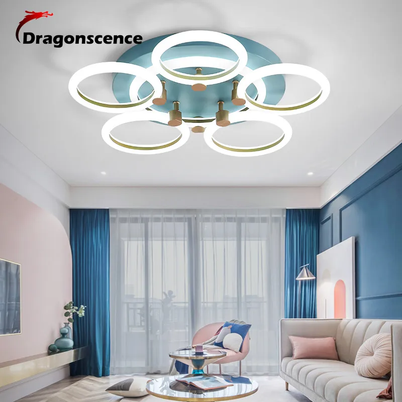 Dragonscence современная светодиодная люстра освещение для столовой гостиной спальни