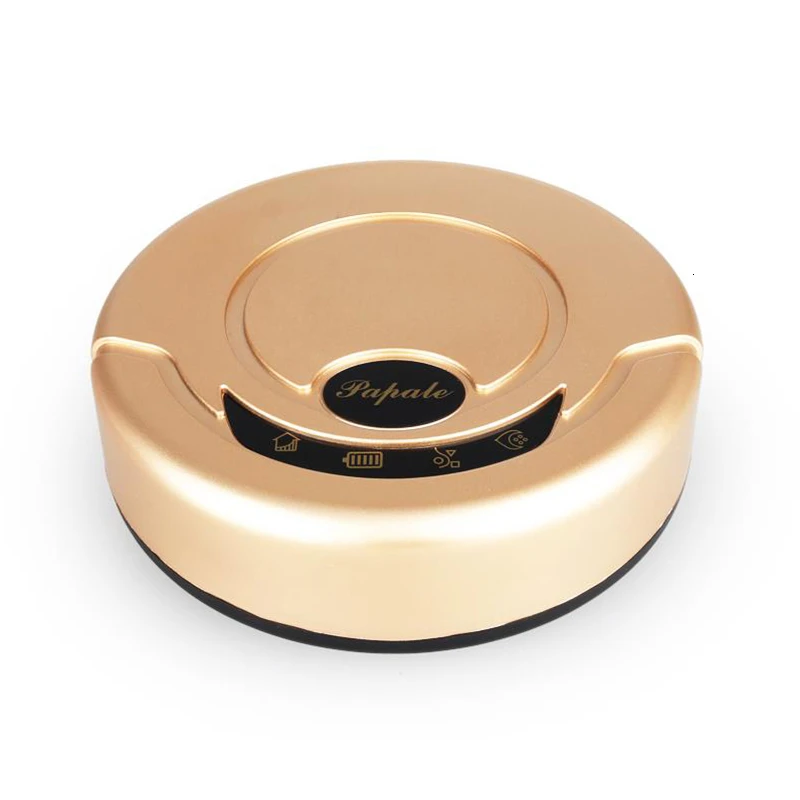 

Mini Robot Vacuum Cleaner Golden Color Smart Automatic Robot Aspirador Dehumidification Floor Intelligent Clean Sweeping Robots