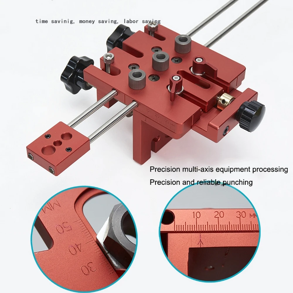 Дюбель джиг для мебели быстрое соединение 3 в 1 деревообрабатывающий буровой локатор для пробивки позиционер инструменты с аксессуарами