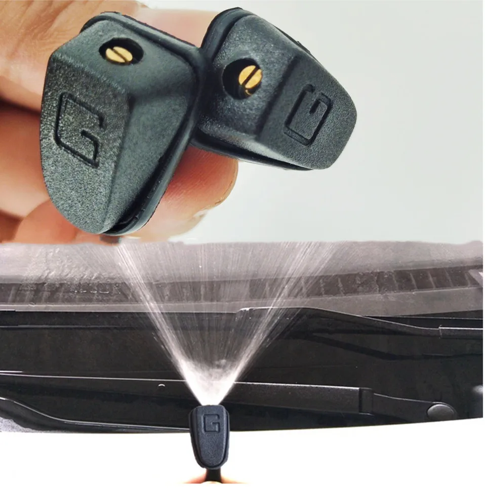 Car Windshield Washer Wiper Water Spray Nozzle for Toyota prado 120 land cruiser C-HR yaris auris hilux Corolla Camry RAV4 | Автомобили и