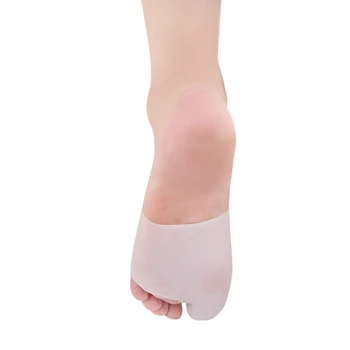 

2020 New 1Pair Silicone Insoles Hallux Valgus Separator Plantar Bunion Toe Corrector Soft