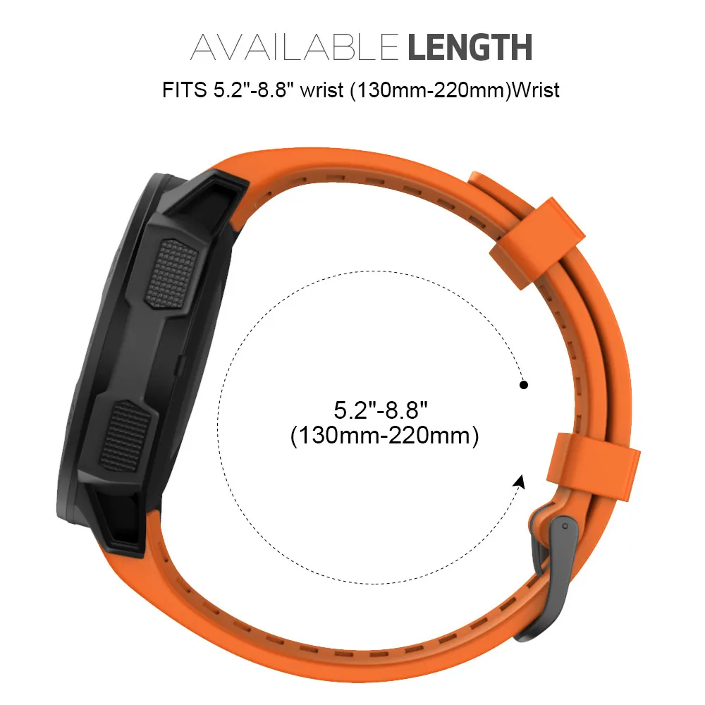 Открытый силиконовый ремешок для часов Garmin Instinct ремешок 22 мм ширина сменный ремешок для часов Garmin Instinct умный ремешок для часов