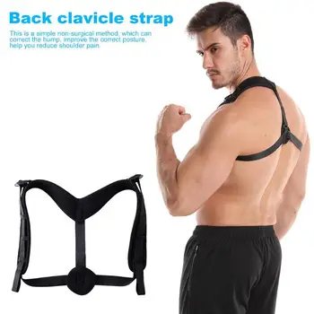 

Universal Back Posture Corrector Belt Prevent Slouching Easy to Wear Relieve Pain Fixed Brace Applicable to All Men and Women