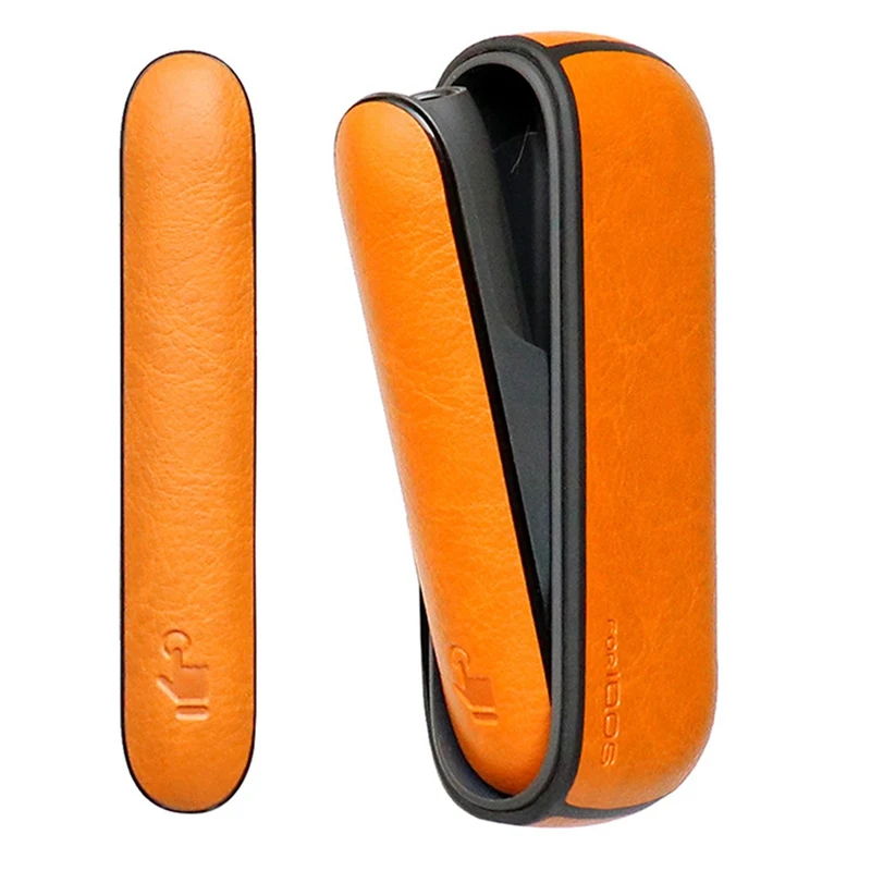 Цветная боковая крышка из искусственной кожи для IQOS 3 0 чехол двери Сменный Чехол