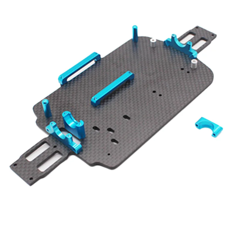 Для WLtoys A949 A959 A969 A979 K929 B A 3 RC автомобиль запасные части 03 углеродного волокна шасси