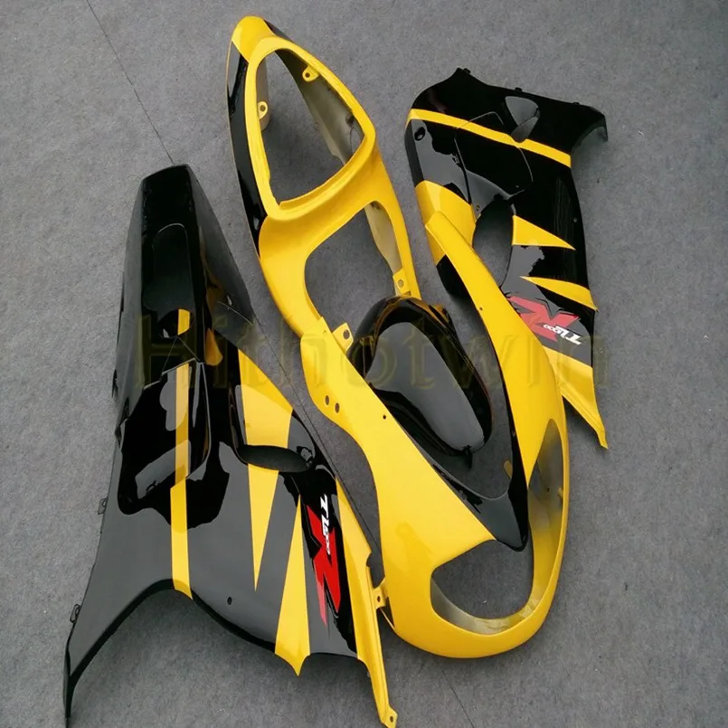 Пользовательский капот мотоцикла для TL1000R 1998-2003 ABS пластик обтекатель инъекции формы желтый - Цвет: D