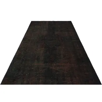 

Handmade Black Vintage Overdyed Turkish Area Rug 179x273 Cm-5'10''X8'11''