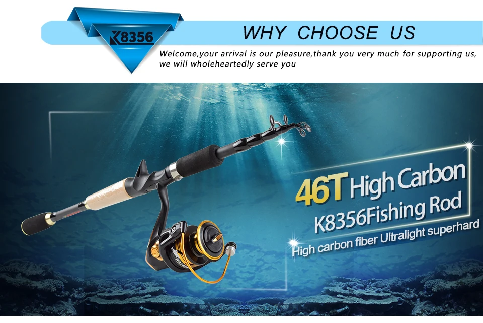 K8356 99% Carbon Travel Fishing Rod 1.8M 2.1M 2.4M 2.7M Portable Telescopic Spinning Fishing Hand Pole Carbon Fiber Casting Rod (8)