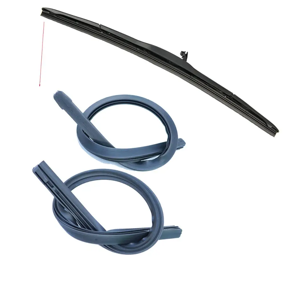 1SetWipersBladeRefillRubber2616InchSoftoriginalforToyota