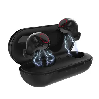 

BTH188 TWS Wireless Bluetooth Stereo Sports 3D Stereo HIFI Earphones Earbud with Charging Box MIC