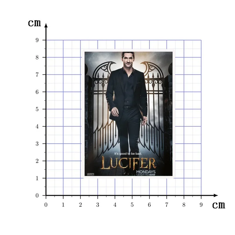 25 шт./лот водонепроницаемый телепроект Lucifer ПВХ стикер s для ноутбука электроскутер багаж наклейка игрушка стикер