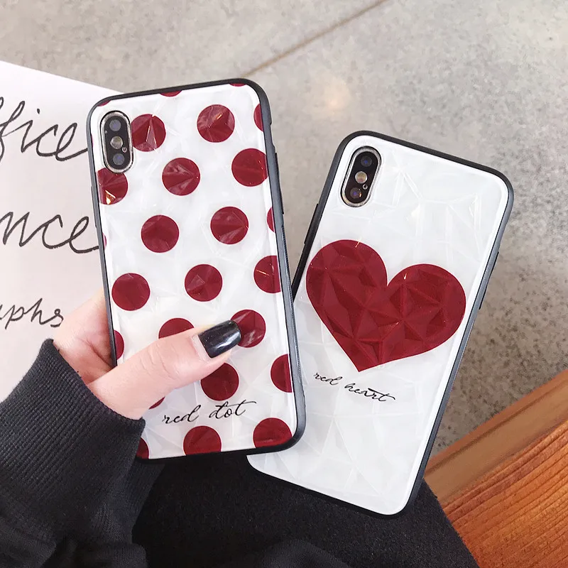 Милый чехол для девочек IPhone 8 Plus/7 Plus блестящий перламутровый прозрачный с