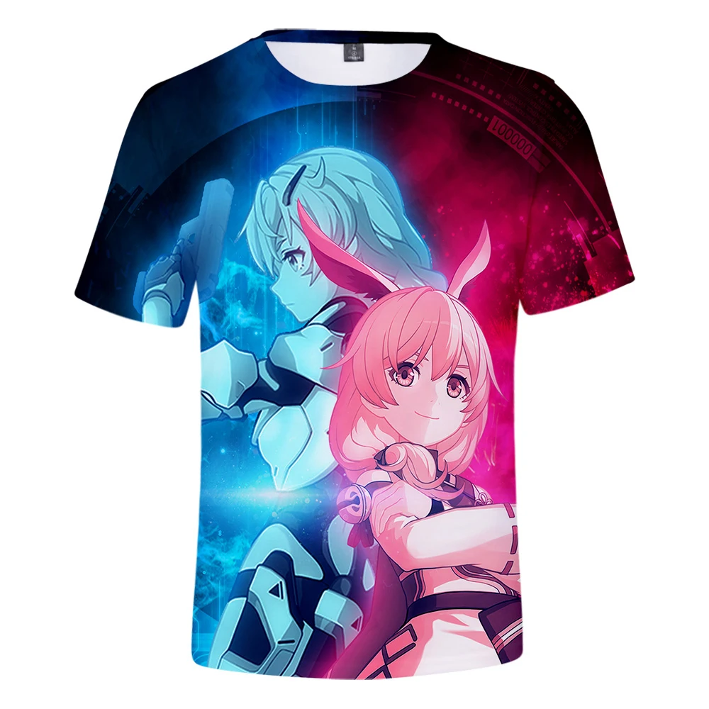 Новинка Honkai Impact 3 принт 3D повседневные футболки Женская мужская одежда 2019 горячая