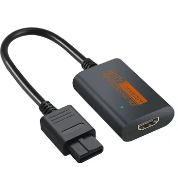 

For NGC/SNES/N64 To HDMI Converter Adapter For Nintend 64 For GameCube Plug And Play Full Digital Cable