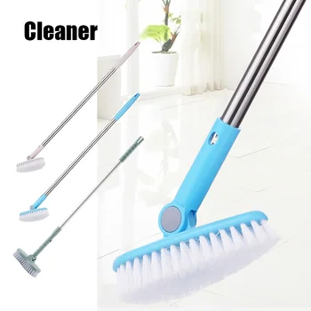 

Long Handle Cleaning Brush Head Multi-Angle Cleaner Tool for Bathroom Kitchen Floor TP899