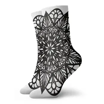 

Pizi Mandala For Coloring Book Unusual Flower Shape Decorative Round Ornaments Anti Stress socks