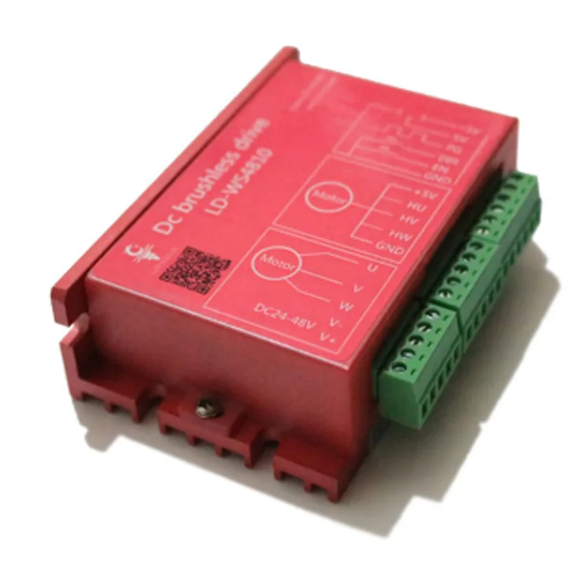 

LD-WS4810 бесщеточный двигатель BLDC гравировальный электромеханический драйвер шпинделя DC бесщеточный драйвер
