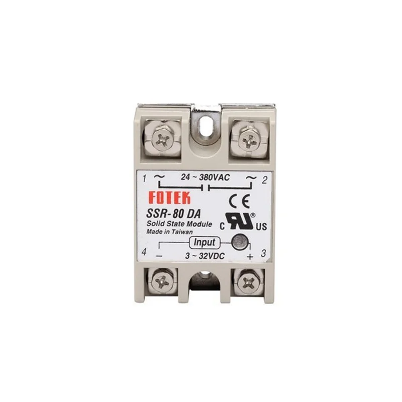 Description Picture 2 of itemSSR-10DA SSR-25DA SSR-40DA ssr 10A 25A 40A 75A 80A Solid State Relay Module 3-32V DC Input 24-380V AC Output Load Single Phase