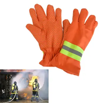 

2Pcs/Pair Fire Protective Gloves Fire Proof Heat Proof Waterproof Handling DXAC