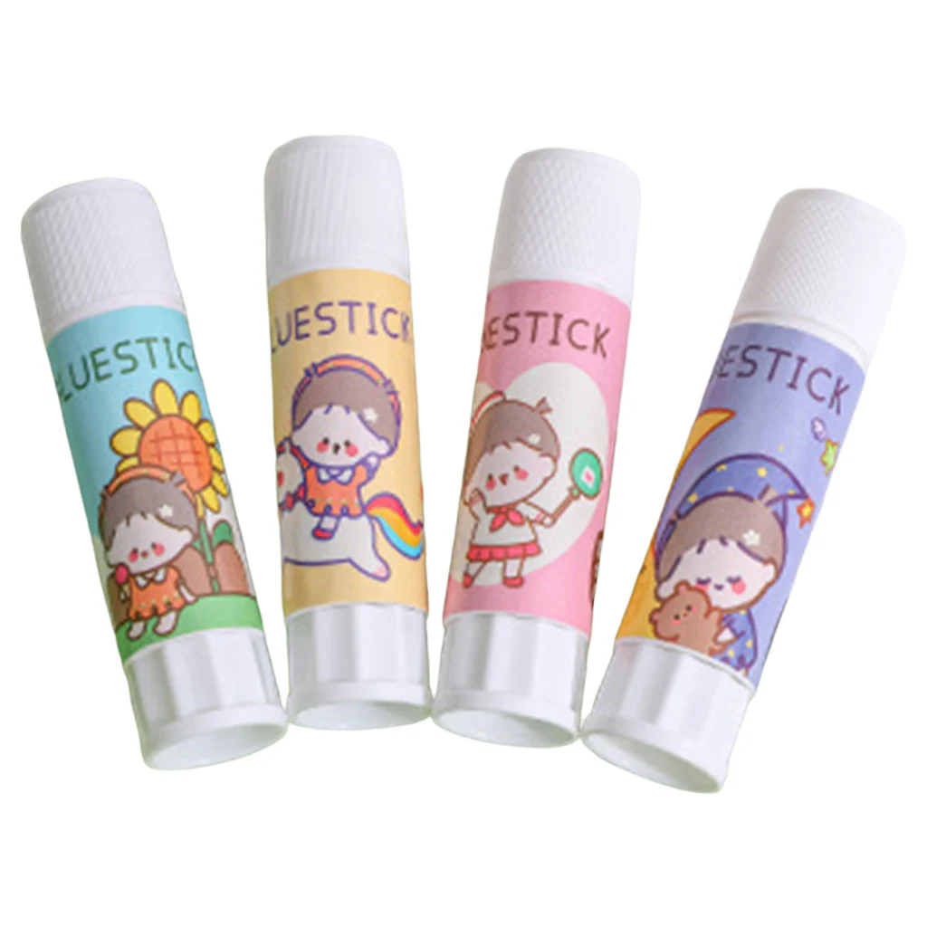 Cute Cartoon Solid Glue Stick Strong Adhesives Glues for Student Tapes