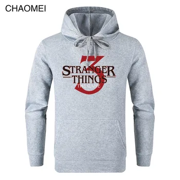 

Stranger Things Hoodies Season 3 Letter Printed Sweatshirts Harajuku Hoodie Men Coat Cool Pullovers Hoody Unisex Clothes C116